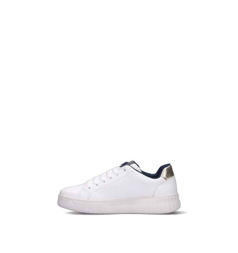 GEOX Sneaker bimbo bianca/blu