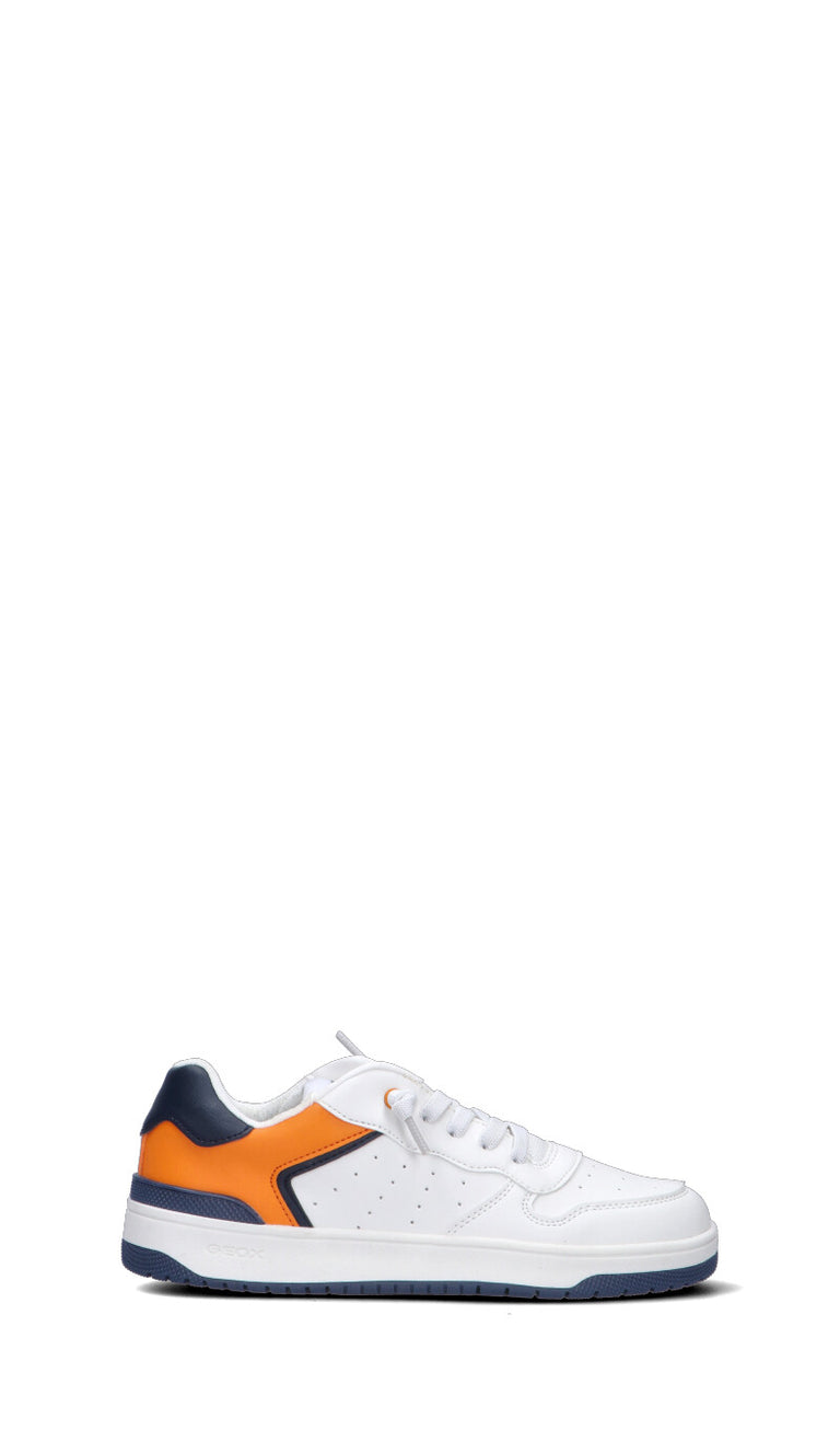 GEOX Sneaker bimbo bianca/gialla