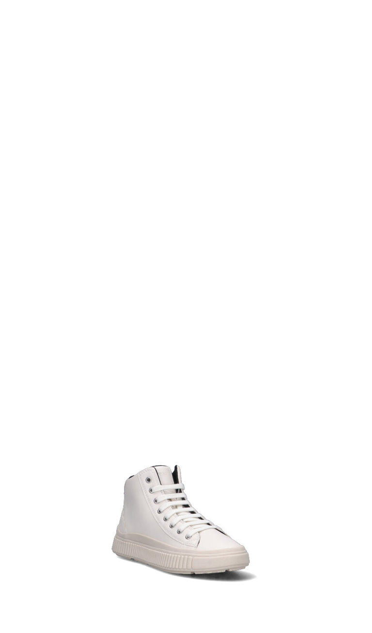 GEOX Sneaker bimbo bianca/argento