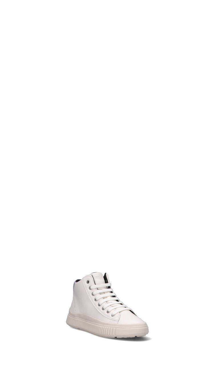 GEOX Sneaker bimbo bianca/argento