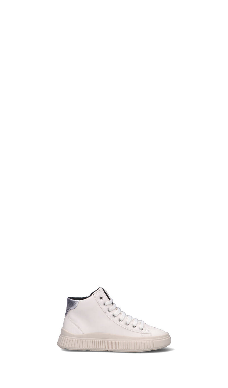 GEOX Sneaker bimbo bianca/argento