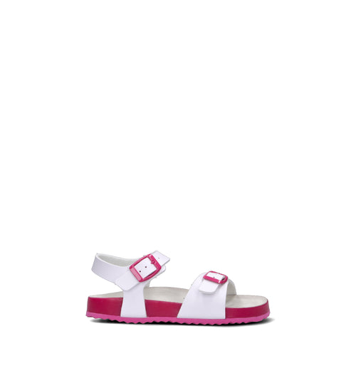 GEOX Sandalo bimba bianco/fucsia
