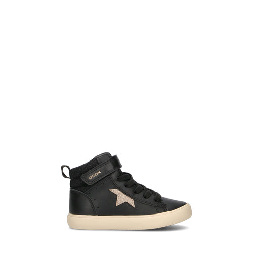 GEOX Sneaker bimba nera