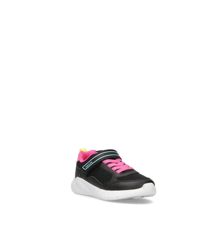 GEOX Sneaker bimba nera