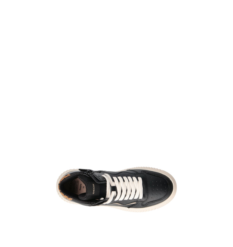 GEOX Sneaker bimba nera