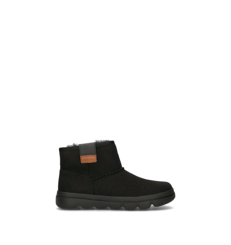 GEOX Stivaletto pelo bimba nero
