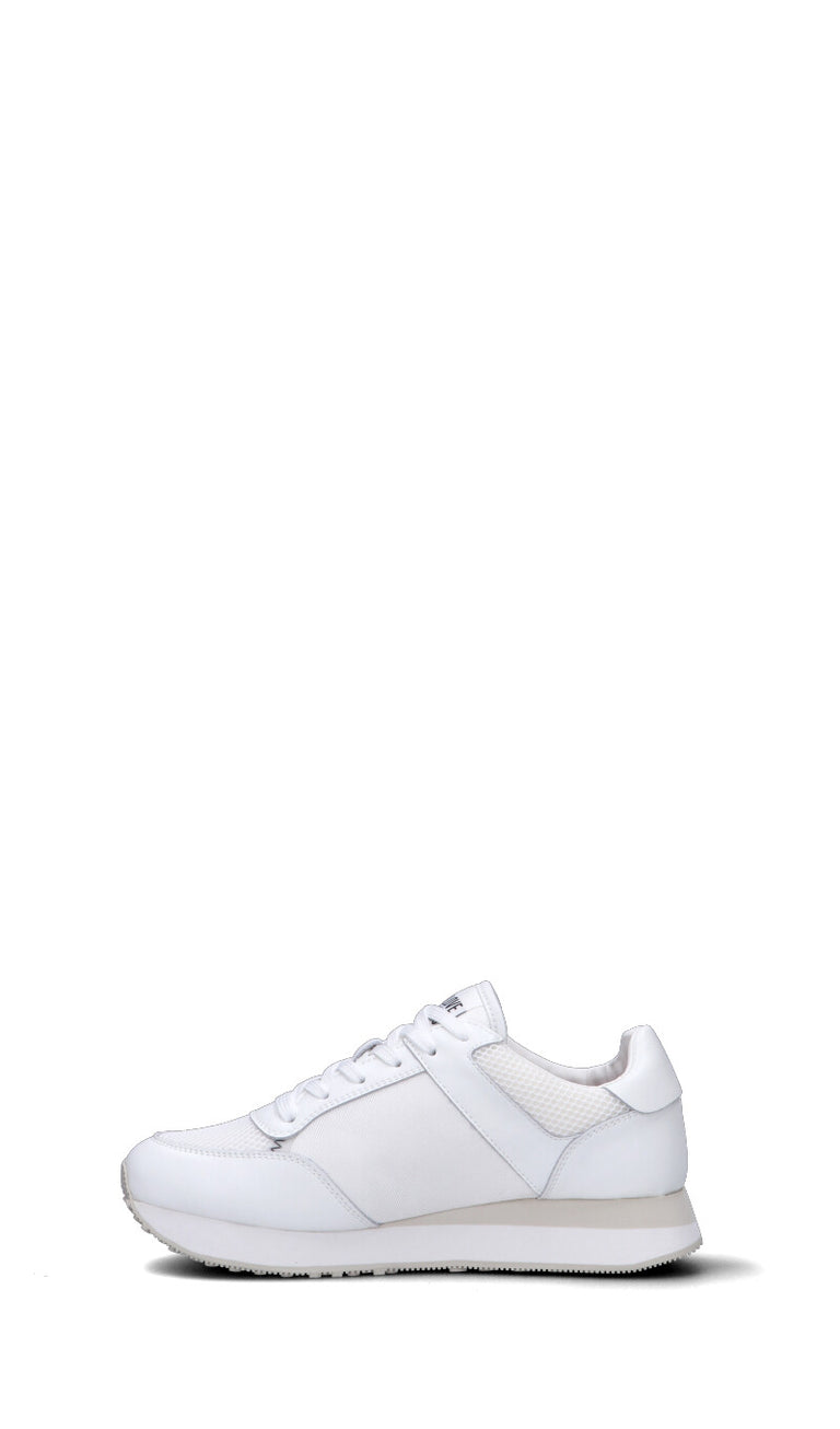 LOVE MOSCHINO Sneaker donna bianca in pelle