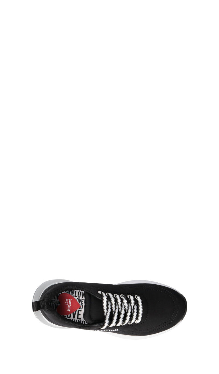 LOVE MOSCHINO Sneaker donna nera/bianca