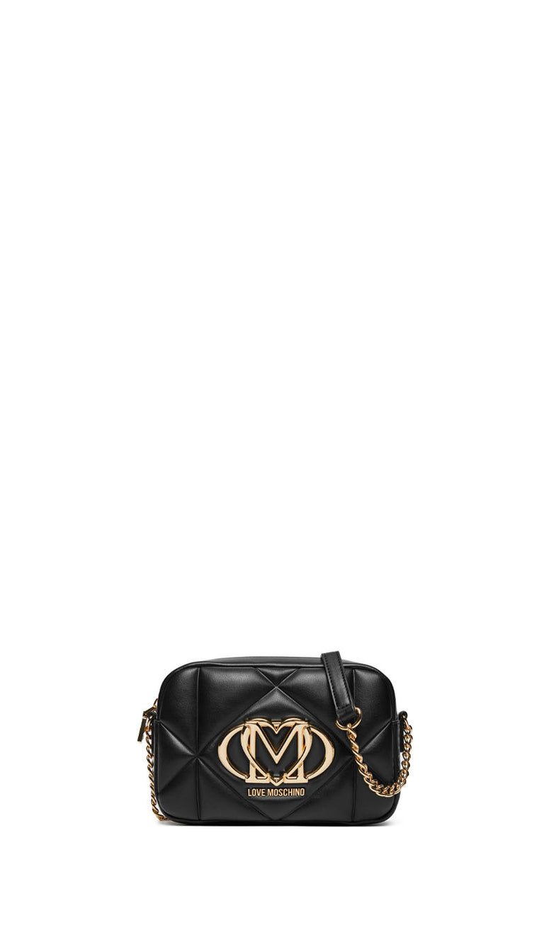 LOVE MOSCHINO Tracolla donna nera