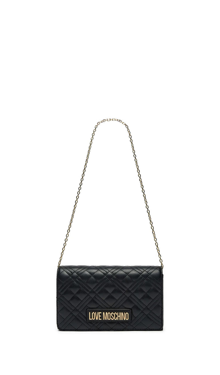 LOVE MOSCHINO Tracolla donna nera