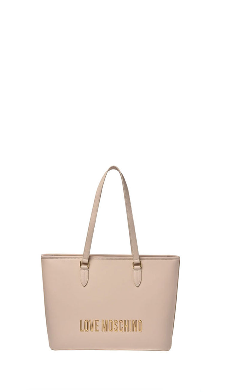 LOVE MOSCHINO - Borsa donna avorio