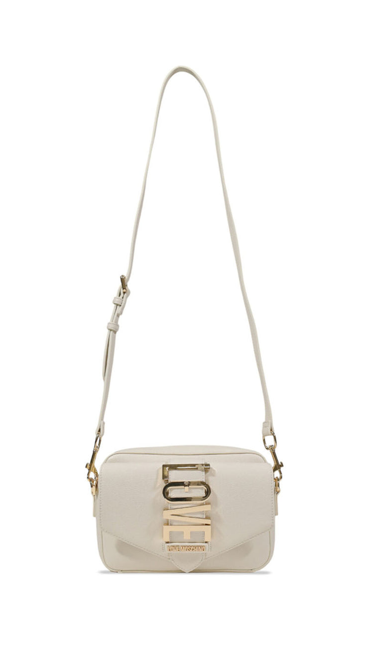 LOVE MOSCHINO Tracolla donna avorio