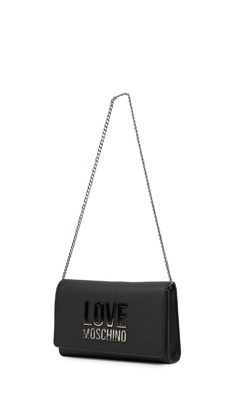 LOVE MOSCHINO Tracolla donna nera