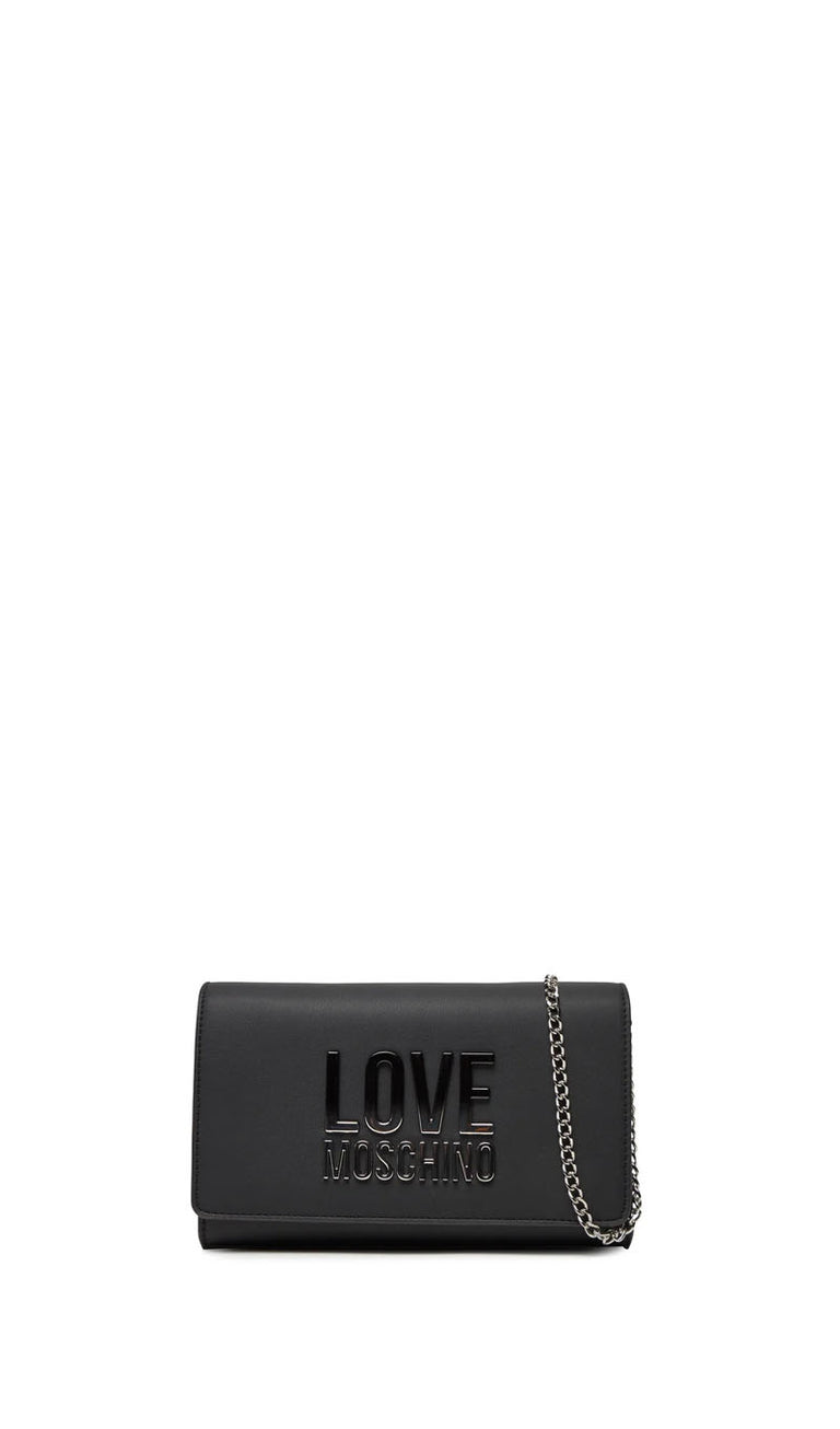 LOVE MOSCHINO Tracolla donna nera