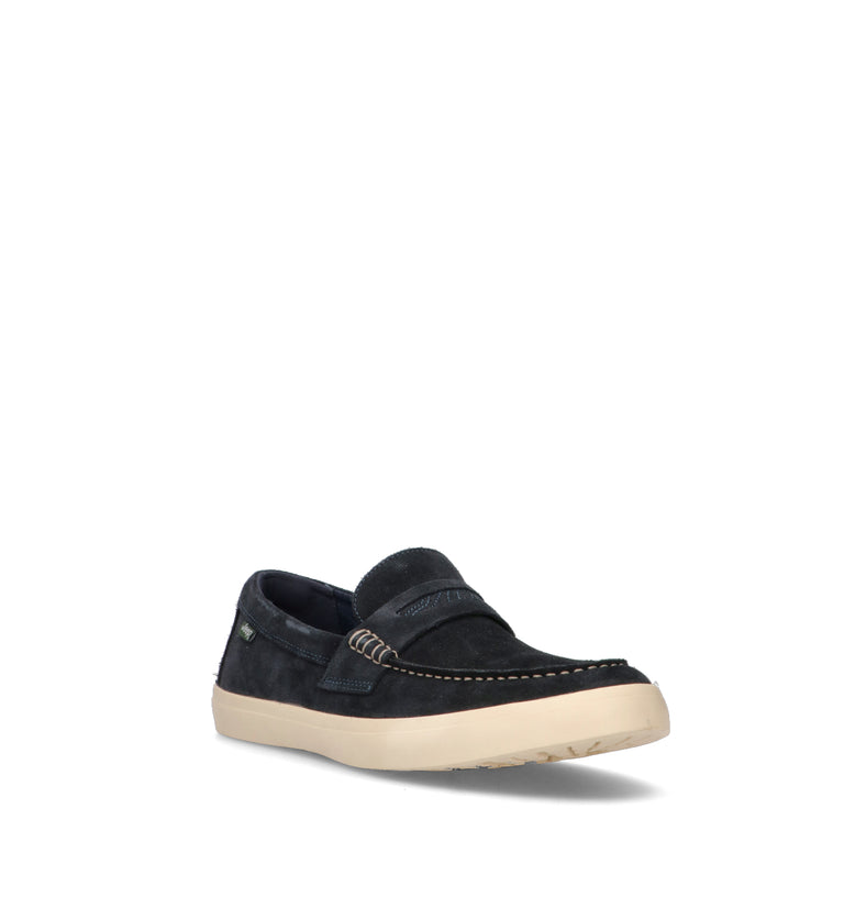 JEEP Mocassino uomo blu in suede