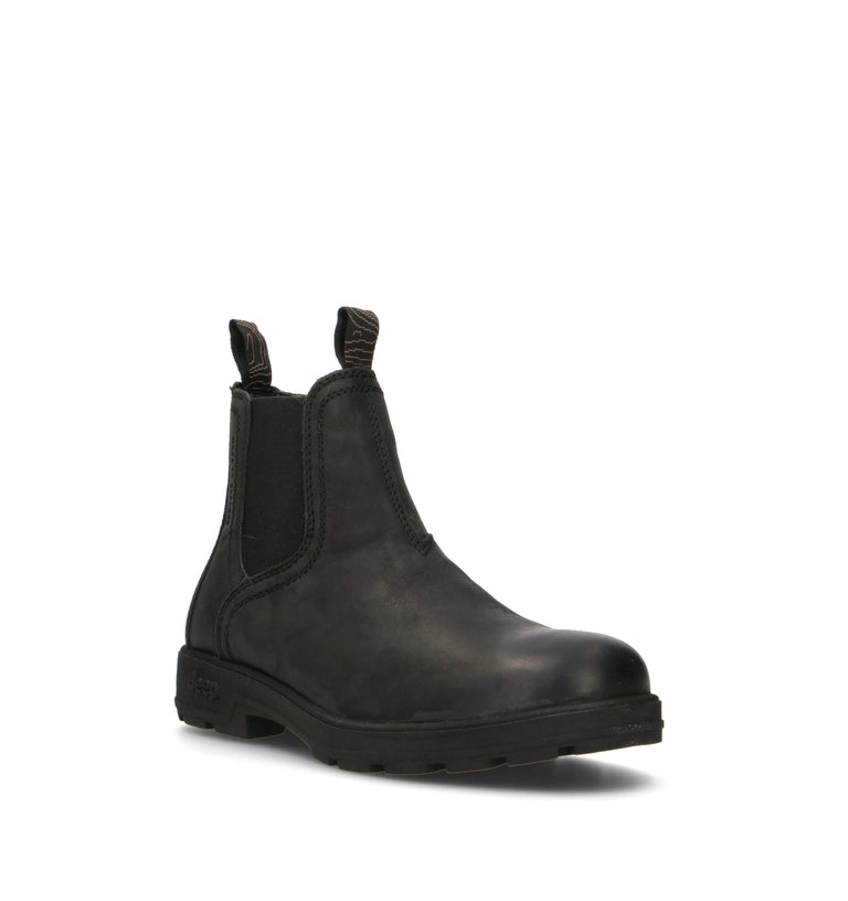 JEEP Beatles uomo nero in pelle