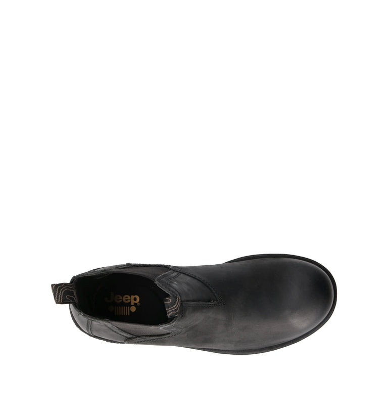 JEEP Beatles uomo nero in pelle