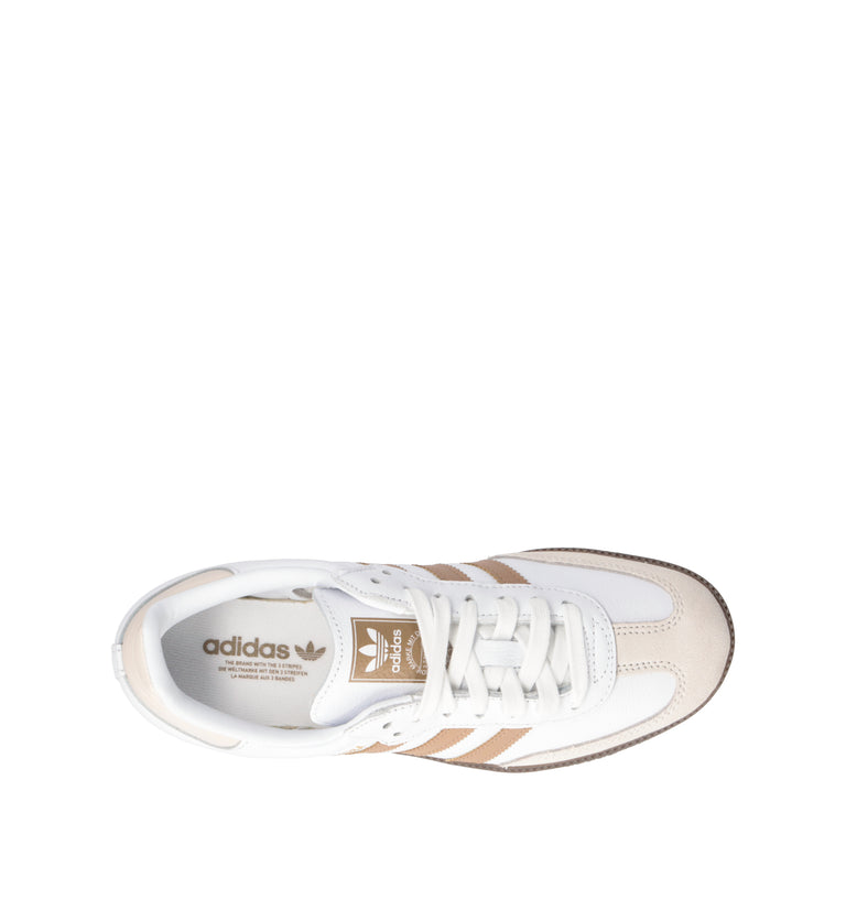 ADIDAS SAMBA OG Sneaker donna bianca/beige
