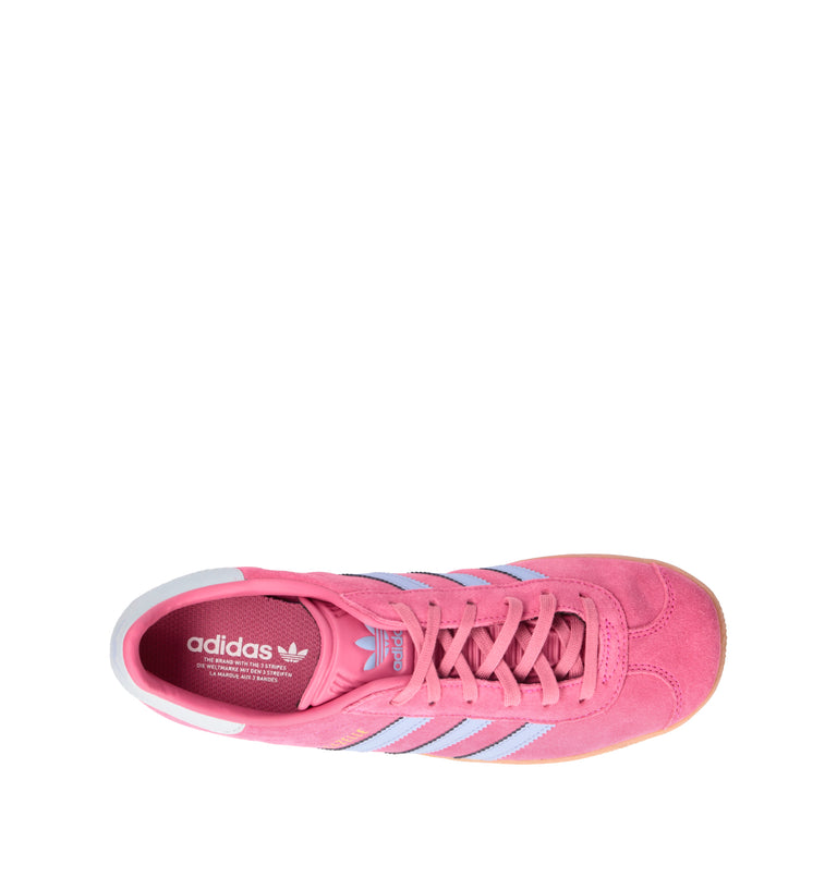 ADIDAS GAZZELLE J Sneaker ragazza rosa in suede