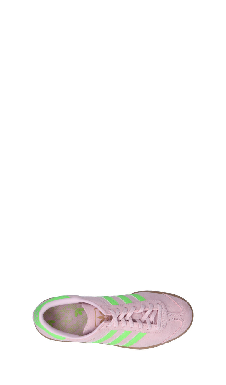 ADIDAS HAMBURG W Sneaker donna rosa/verde in suede