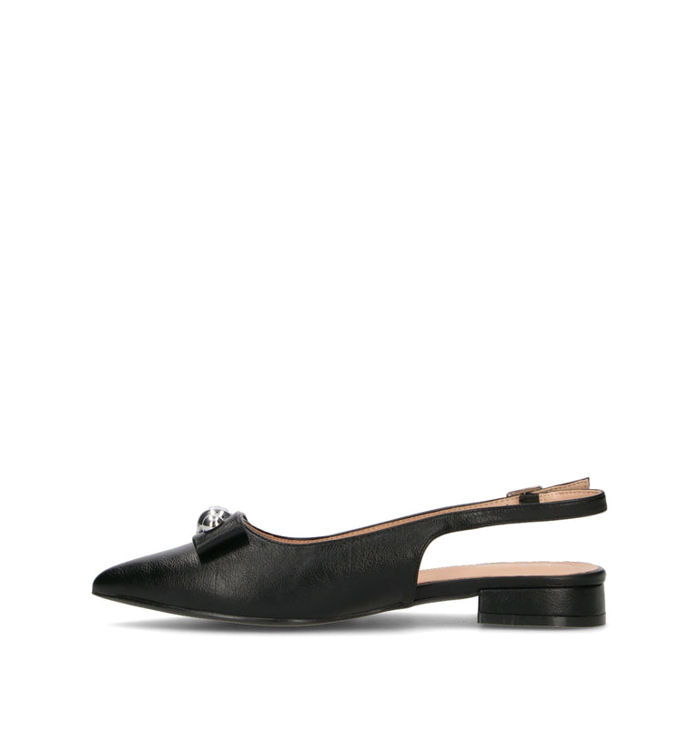 KLAS Slingback donna nera