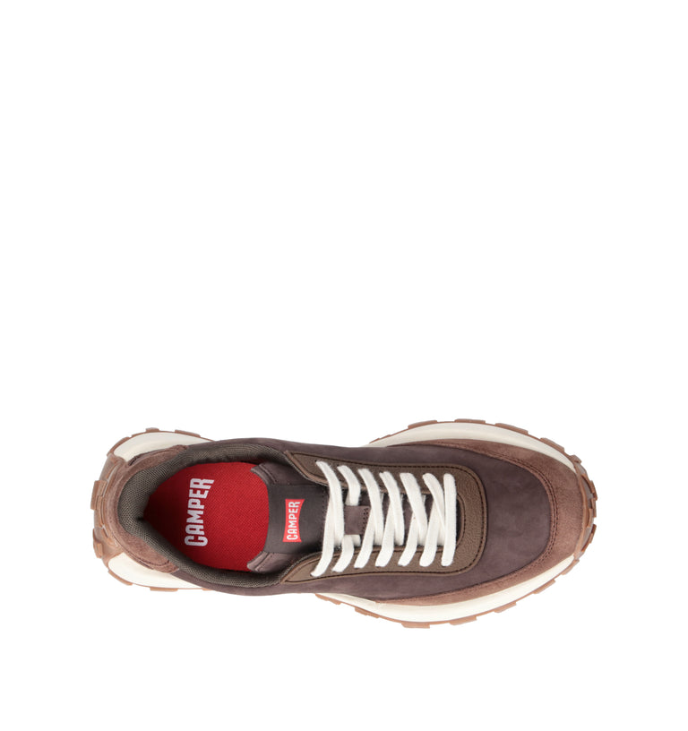 CAMPER Sneaker uomo marrone in pelle