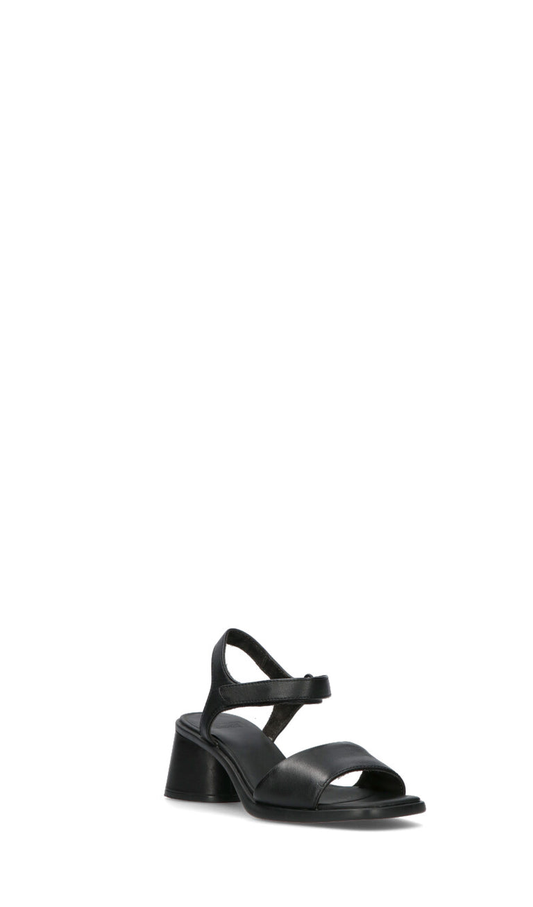 CAMPER Sandalo donna nero in pelle