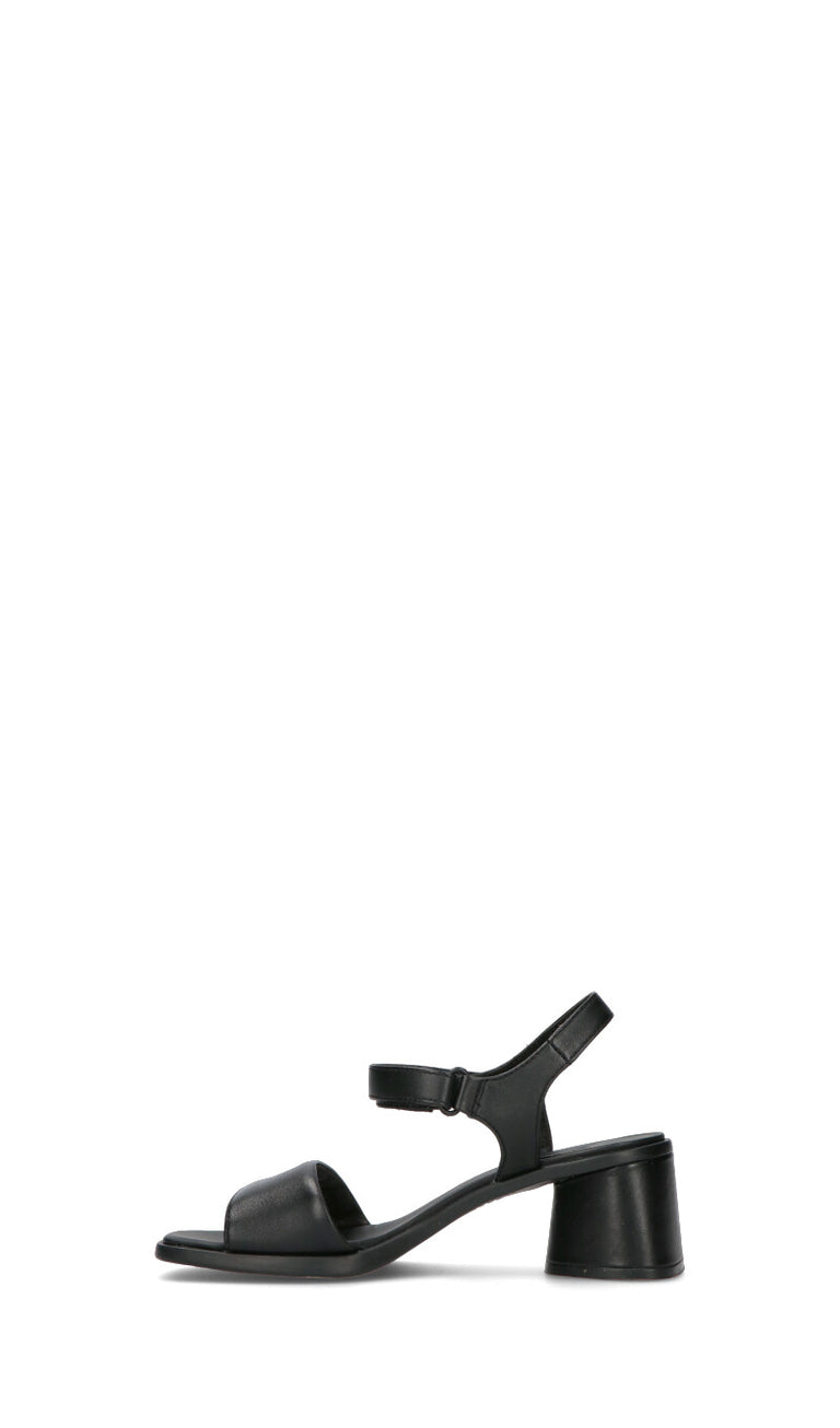 CAMPER Sandalo donna nero in pelle