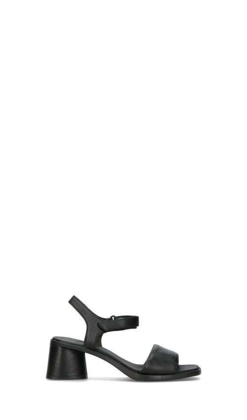 CAMPER Sandalo donna nero in pelle
