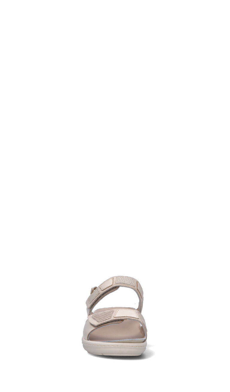 MELLUSO Scarpa comfort donna beige in pelle