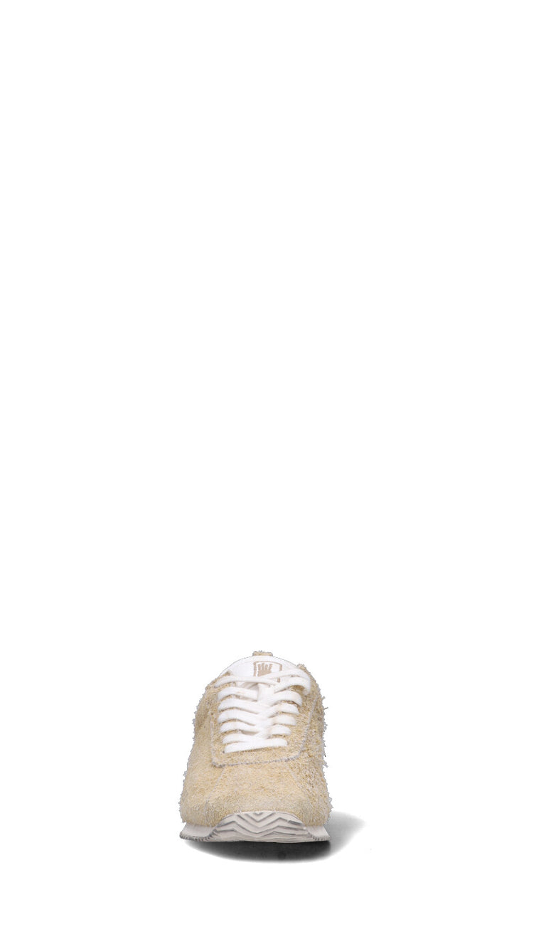 NINE AN HALF Sneaker uomo beige in suede