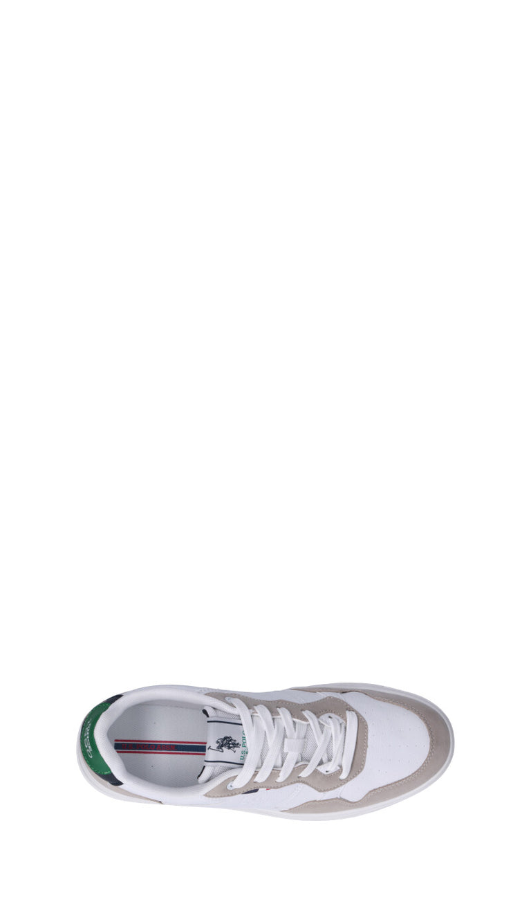 U.S. POLO ASSN. Sneaker uomo bianca/verde/beige