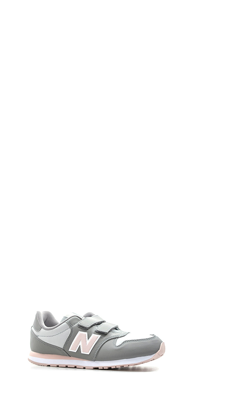 NEW BALANCE Sneaker ragazza grigia/rosa