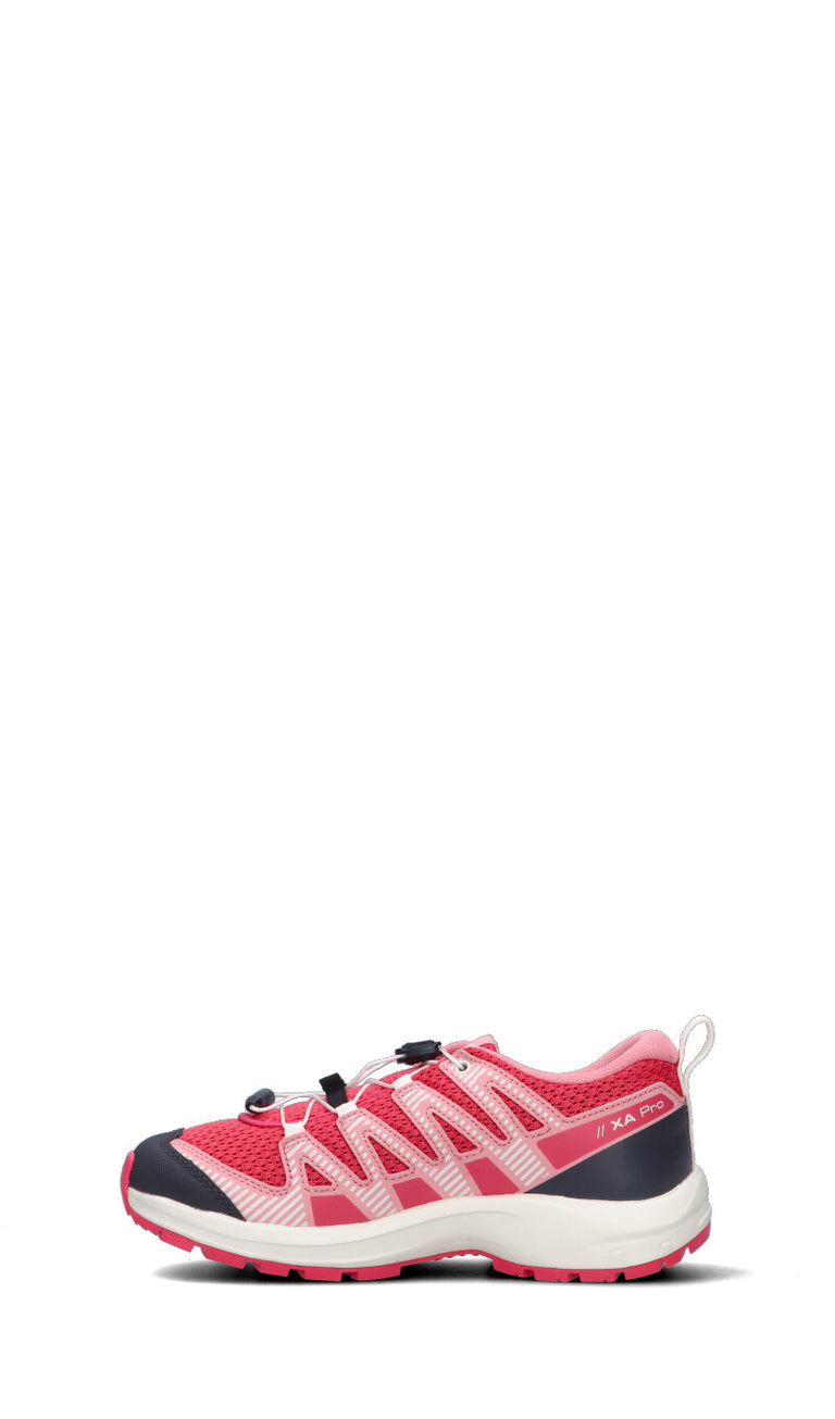 SALOMON - XA PRO V8 J Scarpa trail running ragazza rossa