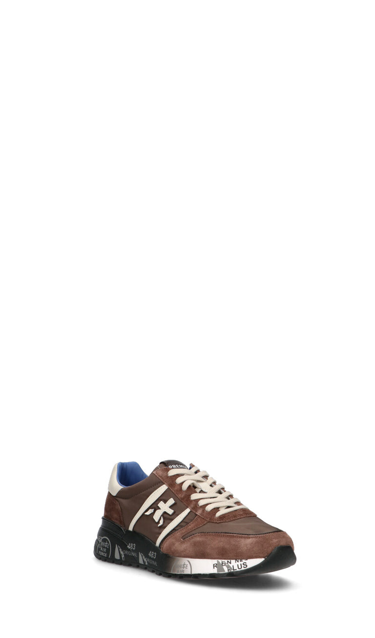 PREMIATA Sneaker uomo marrone in pelle