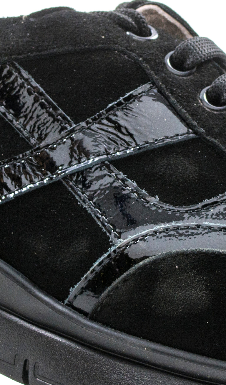 IMPRONTA TOMASI Sneaker donna nera in suede