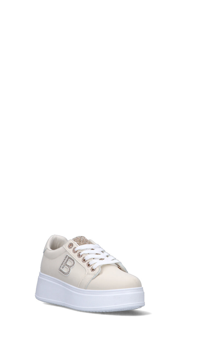 LAURA BIAGIOTTI Sneaker donna panna