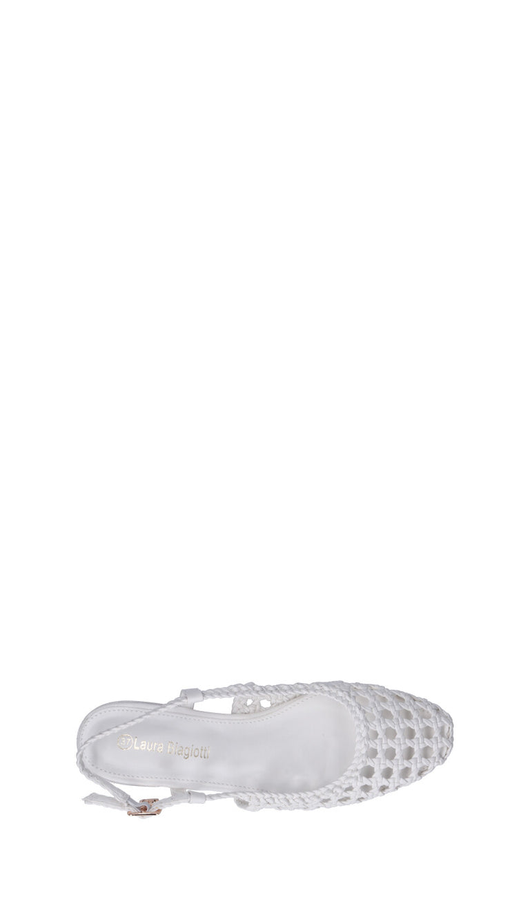 LAURA BIAGIOTTI Slingback donna bianco