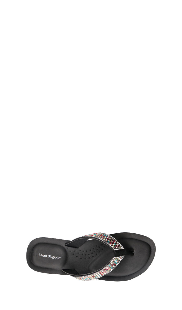 LAURA BIAGIOTTI Ciabatta donna nera