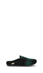 GRUNLAND Ciabatta uomo nera/verde