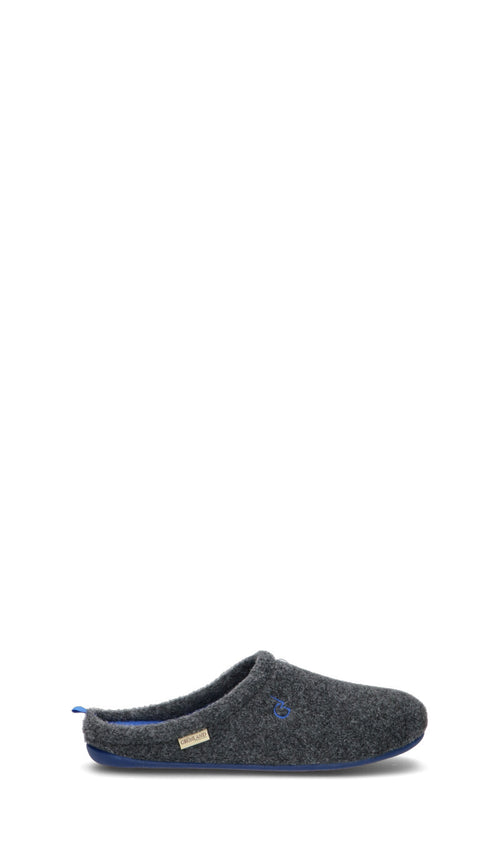 GRUNLAND Ciabatta uomo grigia