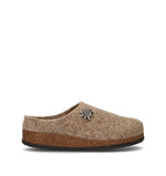LE TIROLESI Pantofola donna taupe