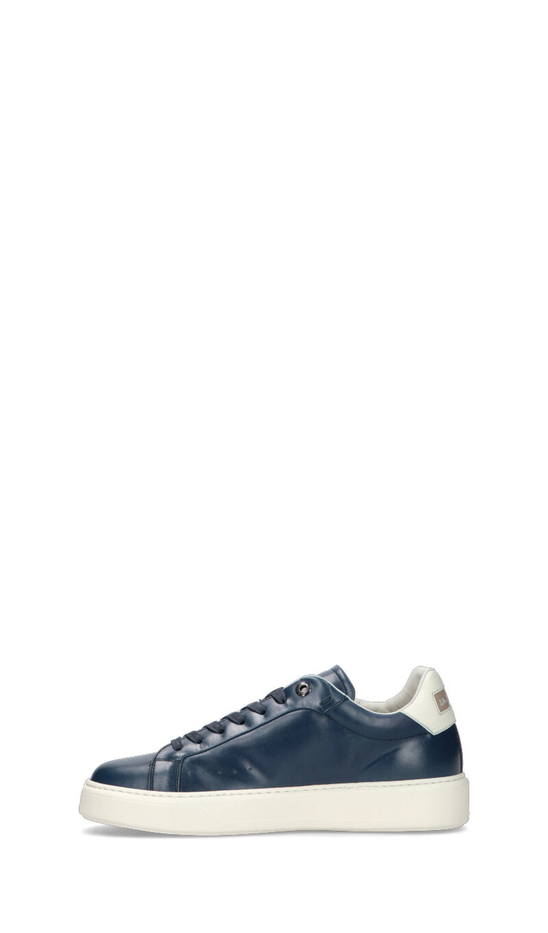 LA MARTINA Sneaker uomo blu in pelle