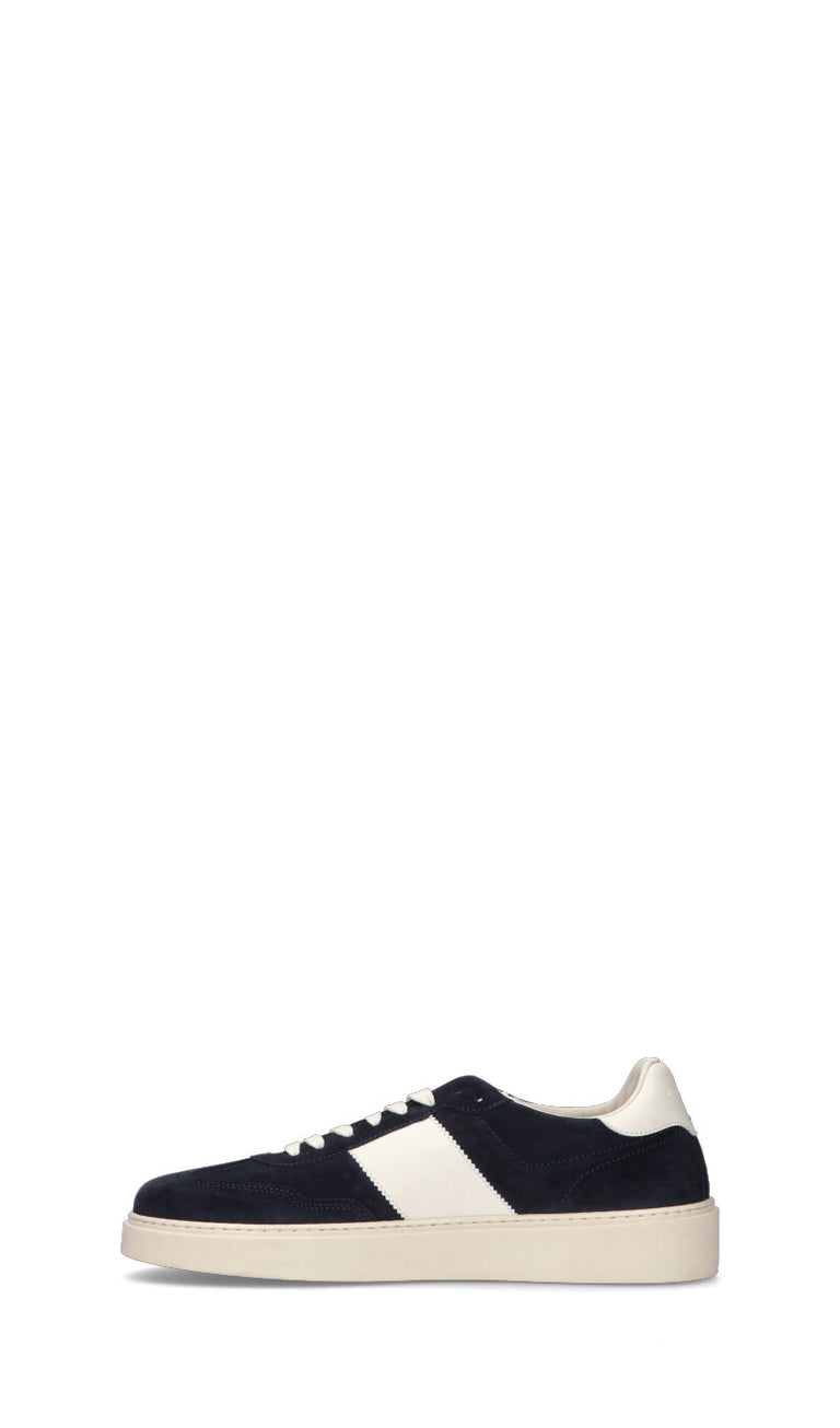LA MARTINA Sneaker uomo blu in suede