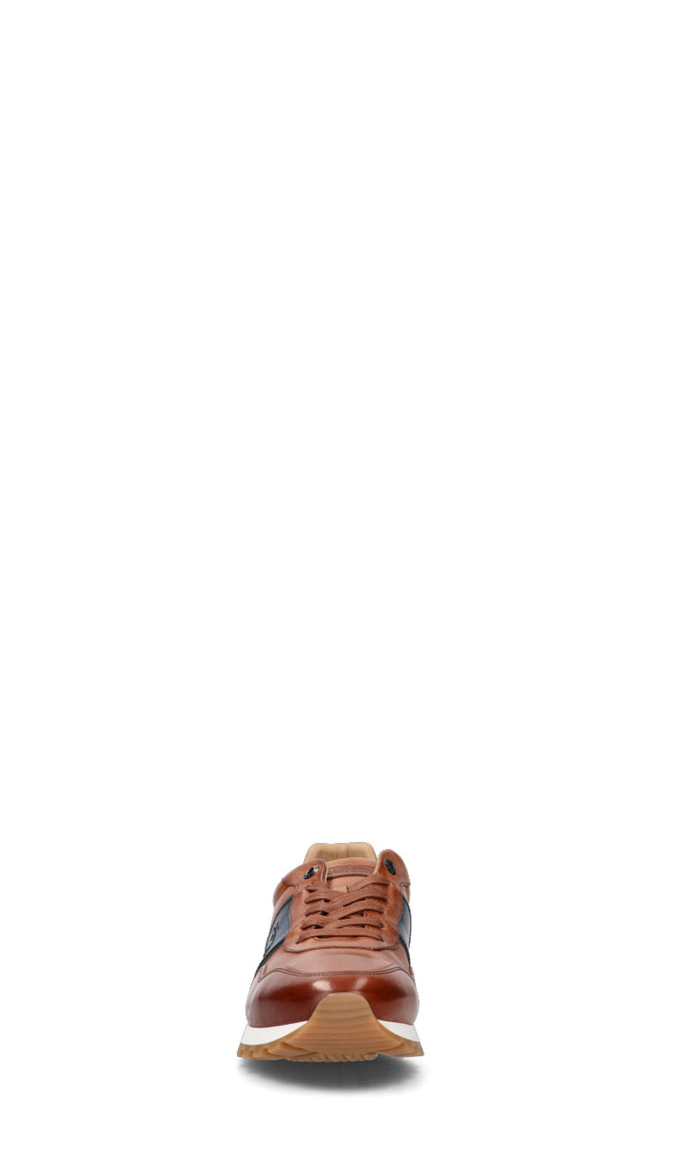 LA MARTINA Sneaker uomo cognac in pelle