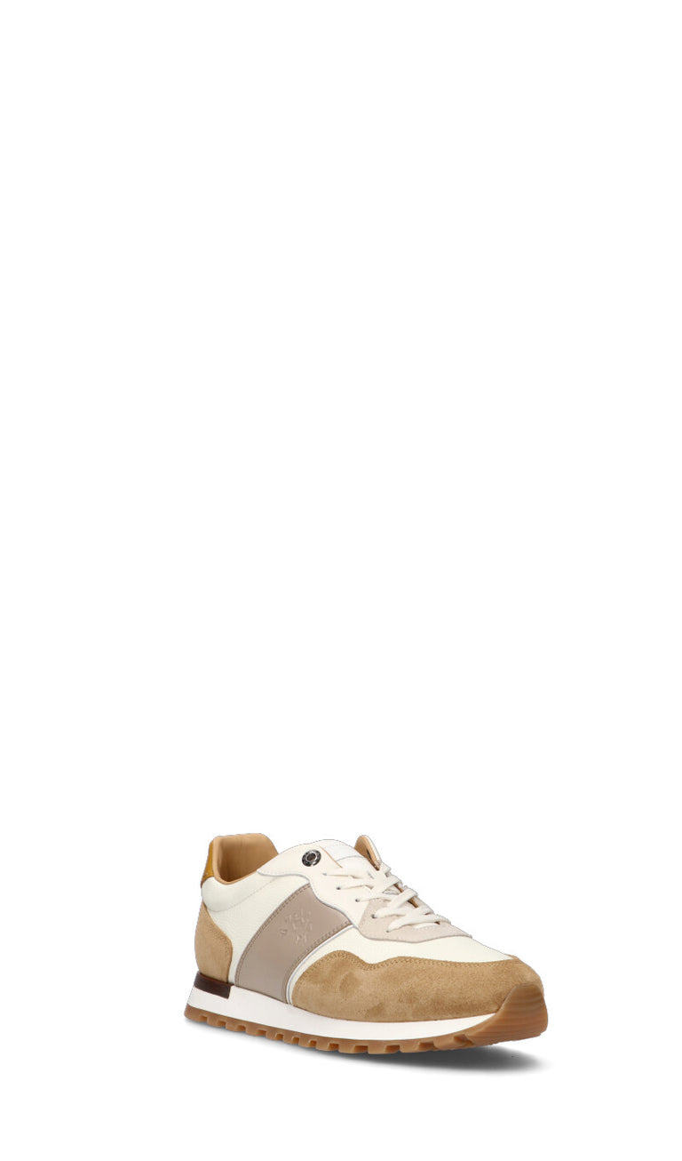 LA MARTINA Sneaker uomo panna/beige in pelle