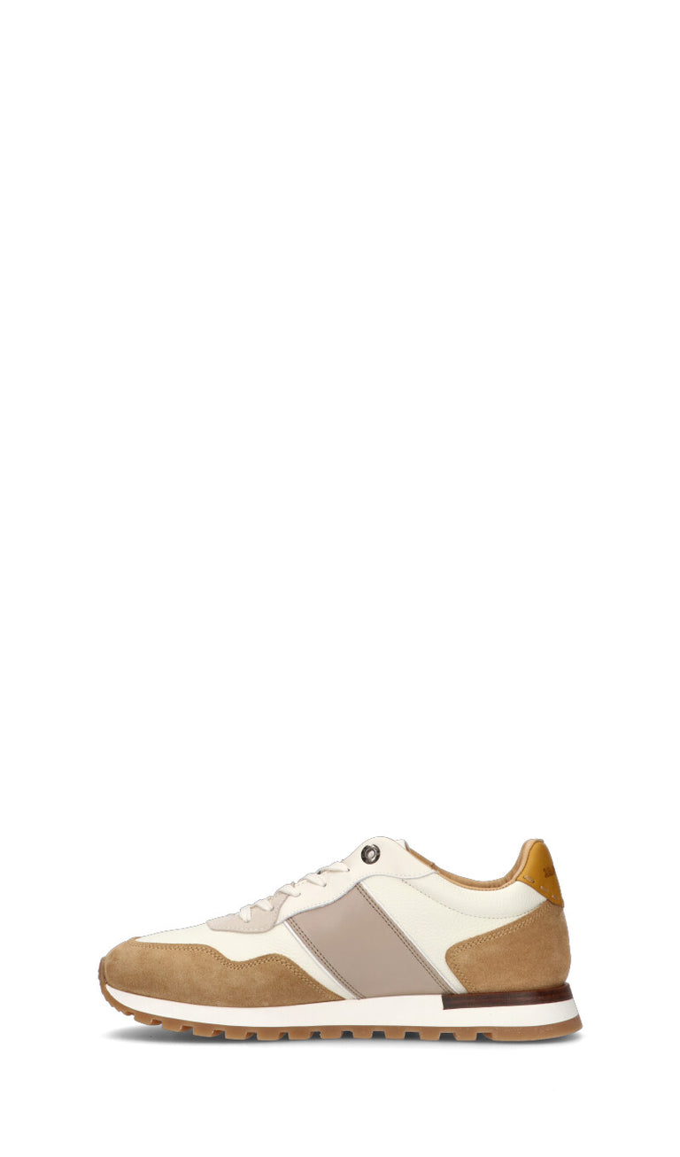 LA MARTINA Sneaker uomo panna/beige in pelle