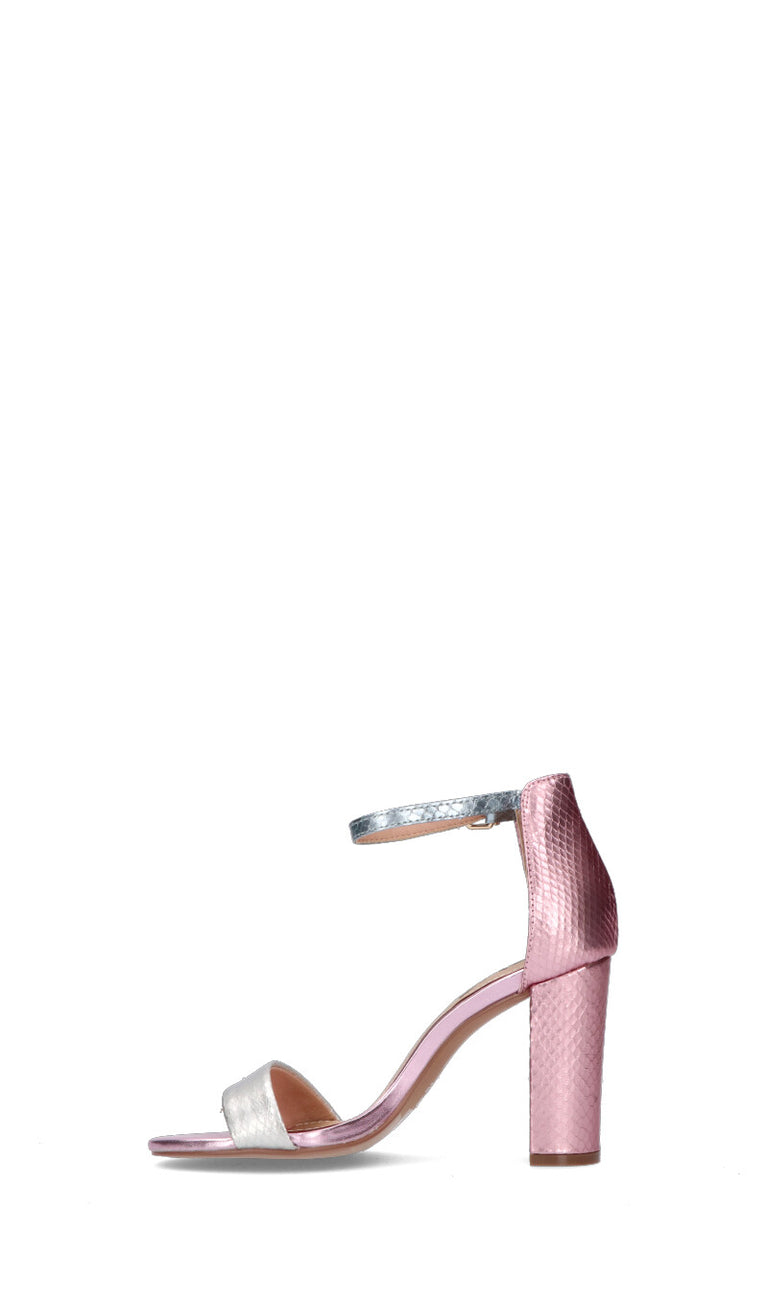 EXE Sandalo donna rosa/argento