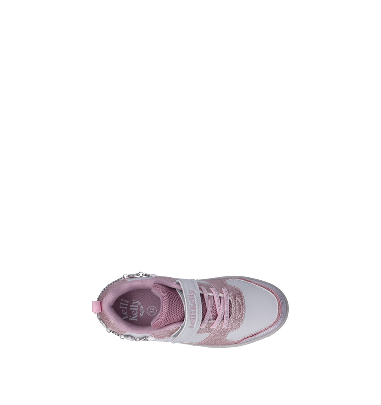 LELLI KELLY Sneaker bimba bianca/rosa