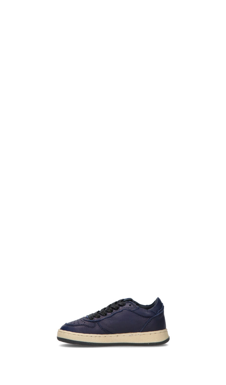 PHILIPPE MODEL Sneaker bimbo blu in pelle